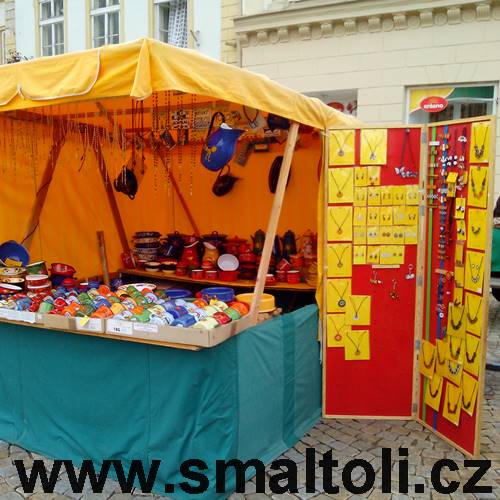 Smaltovaný obrázek - motiv PES a OVEČKA ZOO Smaltum Praha