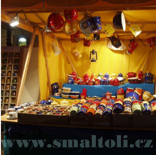Smaltovaný obrázek - motiv PES ZOO Smaltum Praha